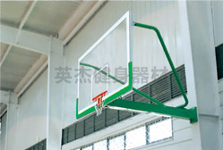 悬臂篮球架配钢化玻璃篮板
